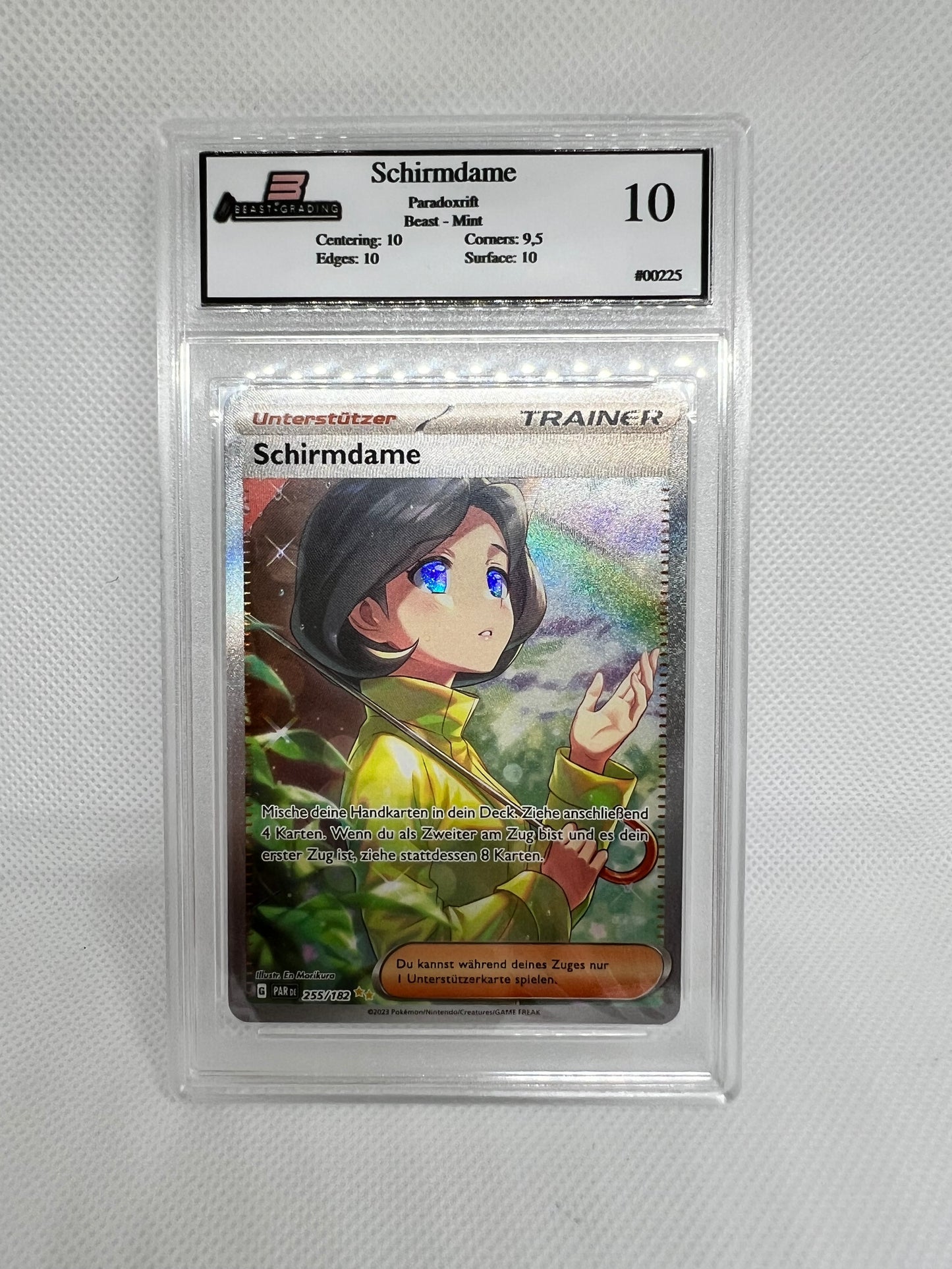 Grading von 10 Karten