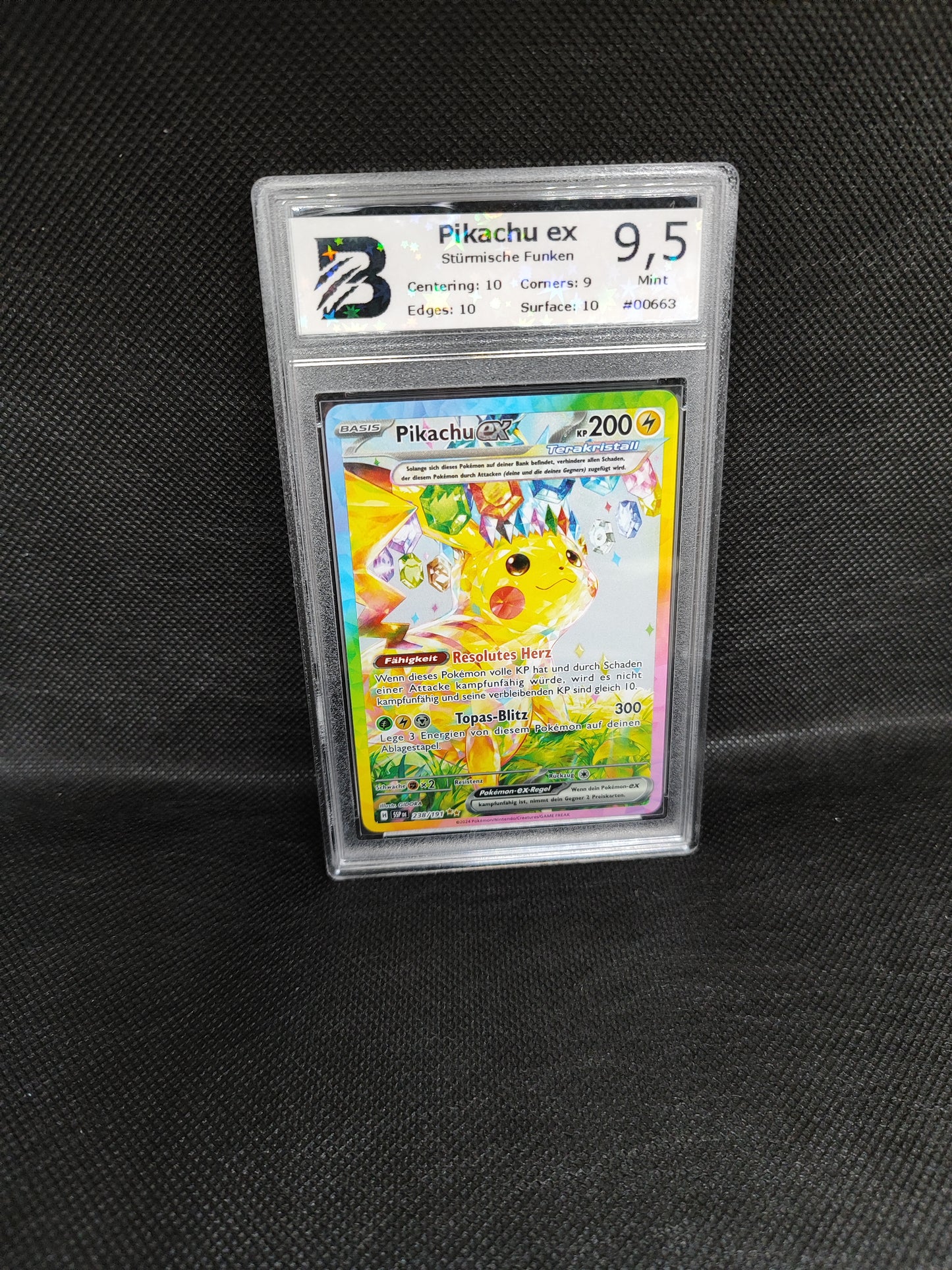 Grading von 25 Karten